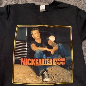 SOLD • Nick Carter Now or Never 2003 US Tour Shirt